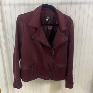 Kut from the kloth faux suede moto jacket
